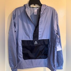 Reebok Mens Striker Woven 1/2 Zip Anorak